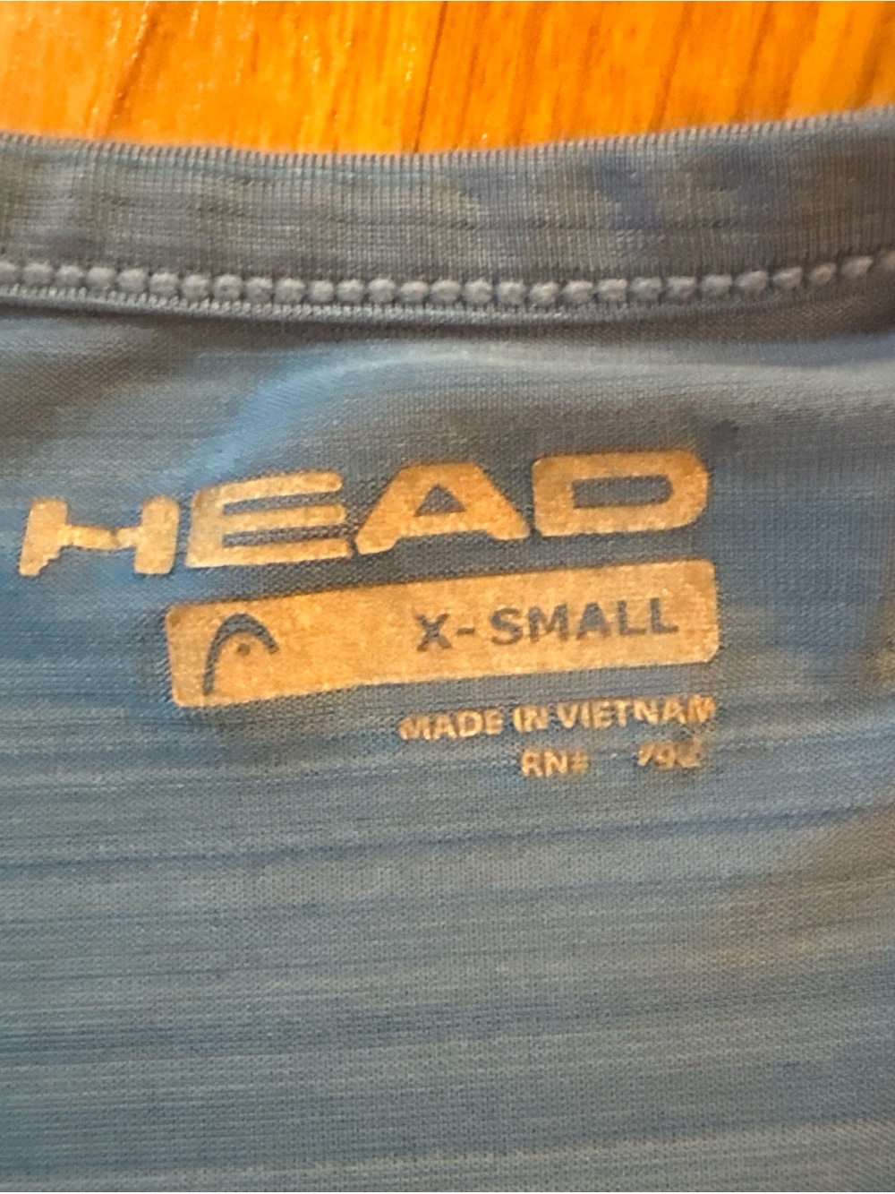 Head Blue Racerback Performance Tank - Picture 3 of 3